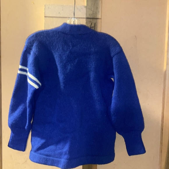 Princeton Knitting Mills Letterman Sweater Vintage S/M - Picture 5 of 7